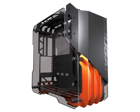 Vỏ case Cougar Blazer – Open Frame Mid Tower, kính cường lực