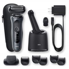  Máy cạo râu Braun Series 6 6075cc — cạo sát, êm da, dễ vệ sinh 