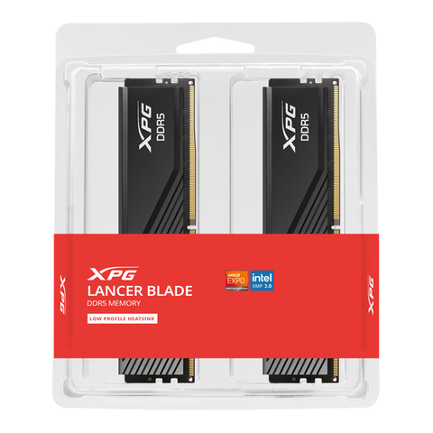 Ram Máy TÍnh - Adata Lancer Blade 32GB (16Gb x 2) Black | White | DDR5 | 5600Mhz