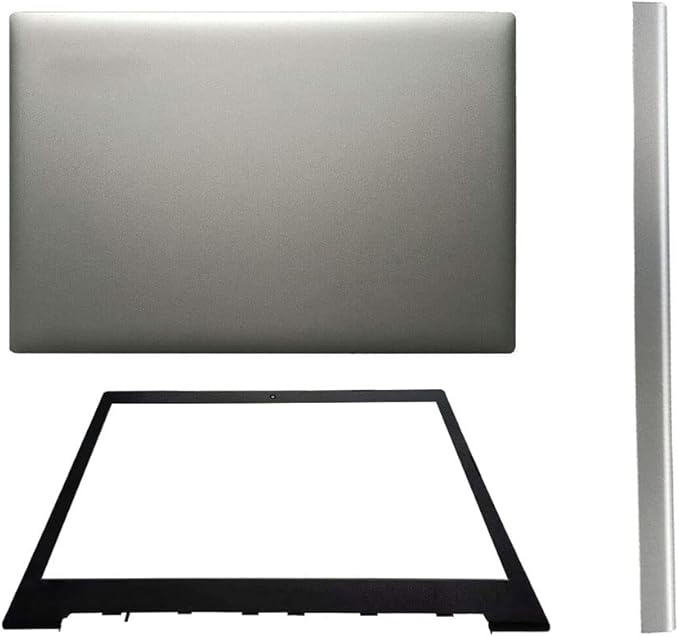 Thay Vỏ Laptop Lenovo IdeaPad 330-15IKB 330-15 330-15IGM 330-15ARR 5CB0N86313 AP13R000110 Sliver LCD Top Back Rear Cover Case and Hinges Cover and Black Bezel Cover Laptop Replacement Shell Compatible for Zin