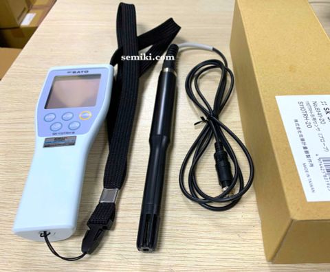 SATO SK-110TRH-BEX kèm đầu dò S110TRH-20 nhiệt ẩm kế điện tử