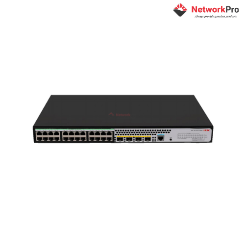 Switch H3C S5120V3-28S-PWR-LI Chính Hãng Việt Nam | 24 Cổng Gigabit PoE+ 240W, 4 Cổng SFP+