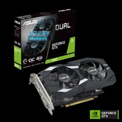  Card màn hình ASUS Dual GeForce GTX 1650 OC Edition 4GB GDDR6 EVO (DUAL-GTX1650-O4GD6-P-EVO) 