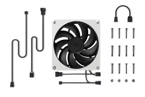 Quạt Alphacool Apex Stealth Metal Fan 2500RPM Chrome