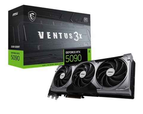 Card màn hình MSI GeForce RTX 5090 32G VENTUS 3X OC
