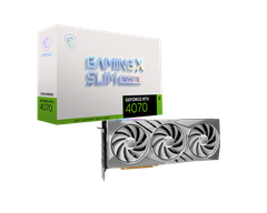  Card màn hình MSI GeForce RTX 4070 GAMING X SLIM WHITE 12G 