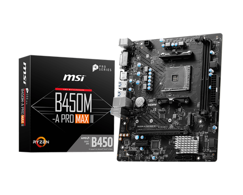 Bo mạch chủ MSI B450M-A PRO MAX II