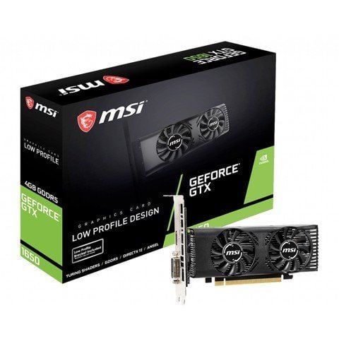 Card màn hình MSI GeForce GTX 1650 4GT Low Profile