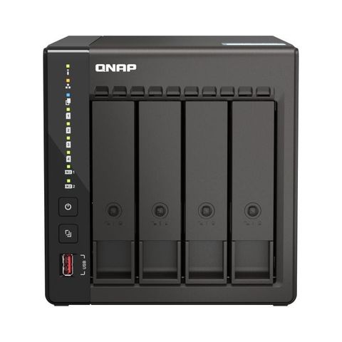 NAS QNAP TS-453E-8G 4 Bay 2.5GbE SSD Cache