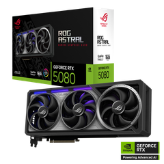  Card màn hình ASUS ROG Astral GeForce RTX 5080 16GB GDDR7 (ROG-ASTRAL-RTX5080-16G-GAMING) 