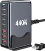 Trạm Sạc USB-C 440W GaN III Đa Cổng PD 100W