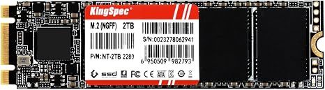 SSD KingSpec 2TB M.2 2280 SATA III