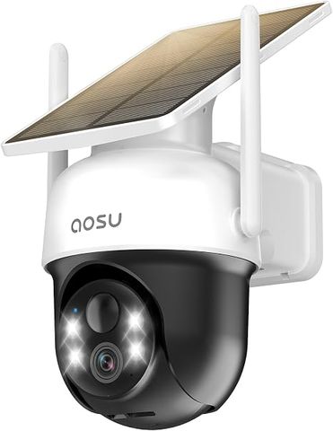 Camera Ngoài Trời Không Dây aosu Năng Lượng Mặt Trời Giám Sát Nhà Cửa