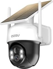  Camera Ngoài Trời Không Dây aosu Năng Lượng Mặt Trời Giám Sát Nhà Cửa 