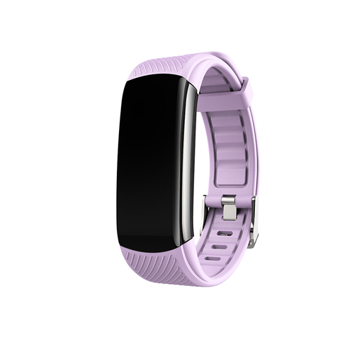 NJYUAN C6S Smart Bracelet Purple – Cá Tính, Pin Trâu IP67