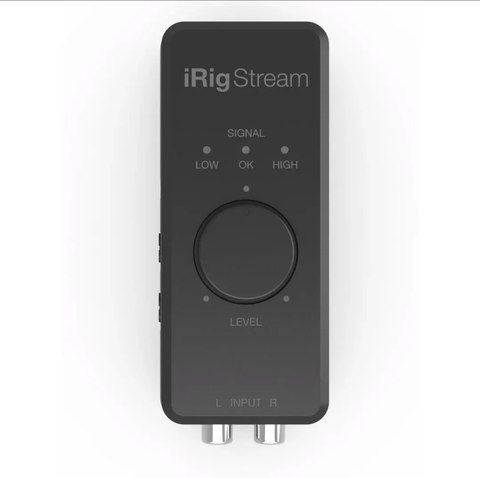 Irig Stream Stereo – Soundcard thu âm, livestream chất lượng cao