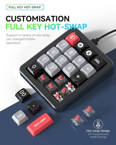 Bàn phím cơ Numpad K812
