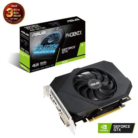 Card màn hình ASUS Phoenix GeForce GTX 1650 4GB GDDR6 (PH-GTX1650-4GD6)