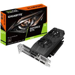  Card màn hình GIGABYTE GeForce GTX 1650 D6 OC Low Profile 4G (GV-N1656OC-4GL) 
