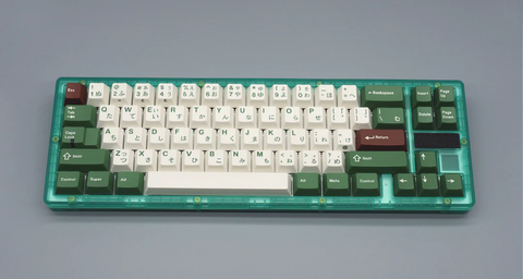 Ikki68 Aurora Keyboard - Mint