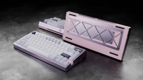Zoom75 TIGA Keyboard - Anodized Lavender