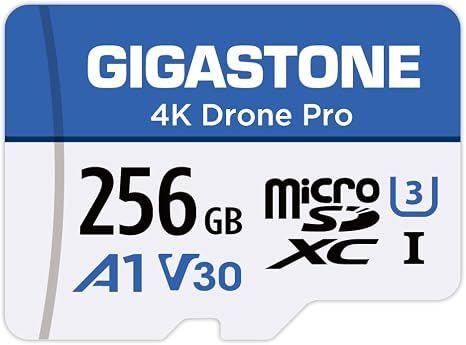 Thẻ Nhớ Gigastone 256GB Micro SD 4K Drone Pro 100MB/s