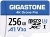 Thẻ Nhớ Gigastone 256GB Micro SD 4K Drone Pro 100MB/s