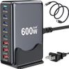 Trạm Sạc USB-C 600W GaN III Đa Cổng PD 140W