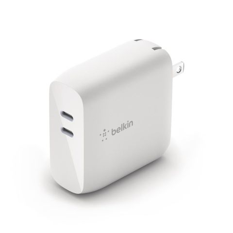 Sạc Belkin Pro 68W GaN | 2 Cổng USB-C (50W + 18W) Chính Hãng