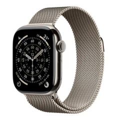  Apple Watch Series 11 46 mm Titan Tự Nhiên – Viền titan & dây thép chính hãng 