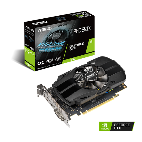 Card màn hình ASUS Phoenix GeForce GTX 1650 OC 4GB GDDR5 (PH-GTX1650-O4G)
