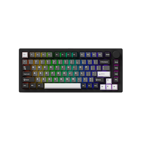 Bàn phím cơ MonsGeek M1 V5 Black&Silver Mirror Switch