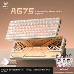  Bàn phím cơ AULA AG75 switch từ tính, kết nối có dây 