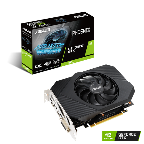 Card màn hình ASUS Phoenix GeForce GTX 1650 OC 4GB GDDR6 (PH-GTX1650-O4GD6)