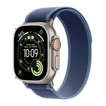 Apple Watch Ultra 3 49mm 5G viền titan dây Trail xanh – Đỉnh cao đồng hồ thể thao & phiêu lưu
