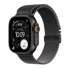 Apple Watch Ultra 3 49mm 5G viền titan dây thép đen – mạnh mẽ, cá tính 