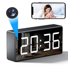  Camera ngụy trang đồng hồ để bàn wifi quay đêm T21 