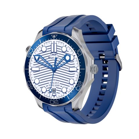 Huadai HD35 Blue Silicone – Smartwatch 1.52″ Theo Dõi Sức Khỏe