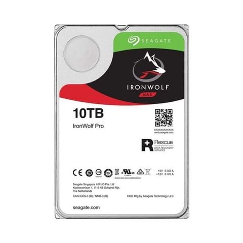 Seagate IronWolf Pro 10TB NAS HDD ST10000NT001