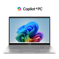  ASUS Vivobook S14 M3407 Cool Silver – AI PC mỏng nhẹ, hiện đại 