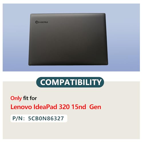 Ảnh minh họa Thay Vỏ Laptop Lenovo ideapad 320 15 with Antenna and LCD Cable 5CB0N86313 5CB0N86327 (Grey) Replacement Laptop LCD Cover Back Rear Top Lid for Zin 2