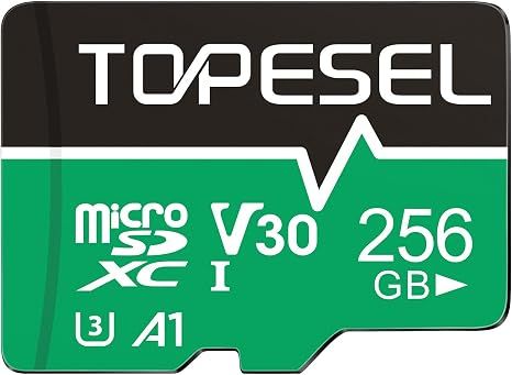 Thẻ Nhớ TOPESEL 256GB Micro SD UHS-I U3 A1 V30 4K