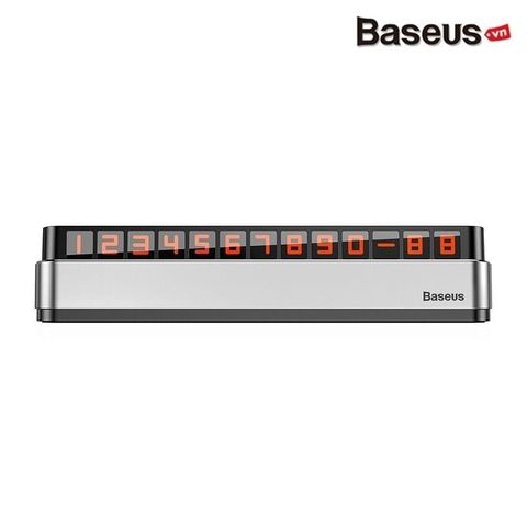 Bảng số dạ quang Baseus Moonlight Box Series Temporary Parking Number Plate