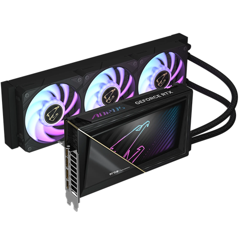 Card màn hình GIGABYTE AORUS GeForce RTX 5090 XTREME WATERFORCE 32G (GV-N5090AORUSX W-32GD)