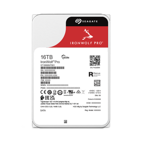 Seagate IronWolf Pro 16TB NAS HDD ST16000NT001