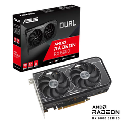  Card màn hình ASUS Dual Radeon RX 6600 V3 8GB GDDR6 (DUAL-RX6600-8G-V3) 