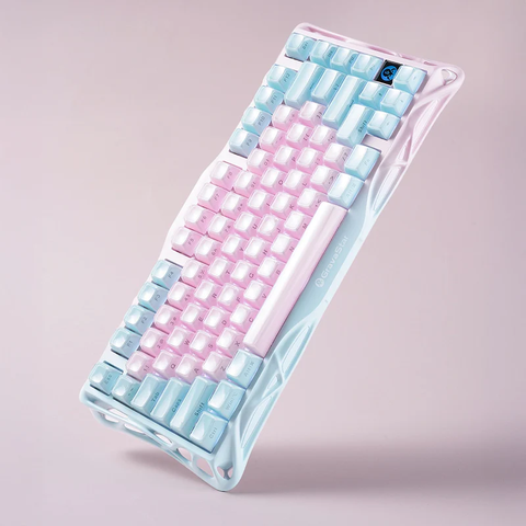 Mercury K1 Lite Lumen Rose – Bàn phím cơ trong suốt nổi bật