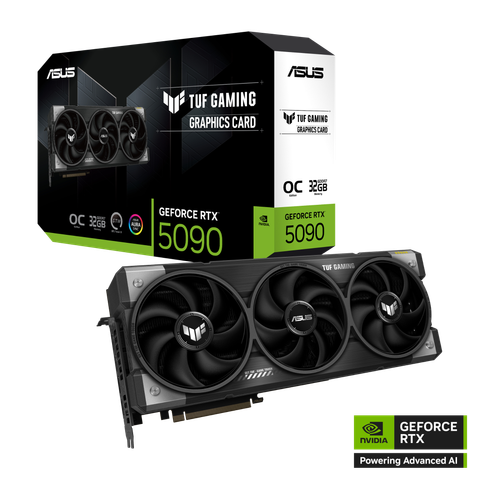 Card màn hình ASUS TUF Gaming GeForce RTX 5090 32GB GDDR7 OC Edition (TUF-RTX5090-O32G-GAMING)