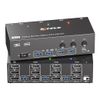 Bộ Chuyển Mạch KVM HDMI DisplayPort 3 Màn Hình 3 Máy Tính