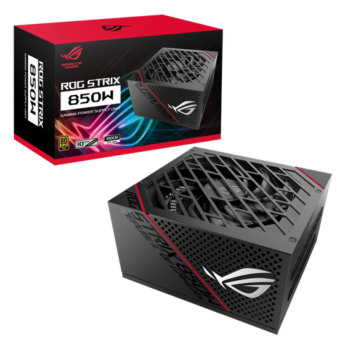 ROG STRIX 850G – PSU 850W Gold bền bỉ, ổn định